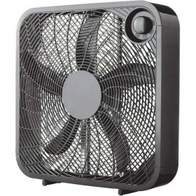 20" 3-Speed Box Fan, FB50-16HB, Black