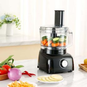 7-Cup 350W Food Processor Vegetable Chopper for Mixing Slicing Kneading