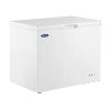 ORIKOOL Chest Freezer 9.9 Cu.ft Solid Top Commercial Deep Chest Freezers with Lockable Stay-Open Lid Painted for Back-of-House Bulk Storage