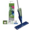 Floor Mop Starter Kit - 1 Spray Mop, 1 Reusable Microfiber Pad, 1 Refillable Multi Surface Floor Cleaner Liquid