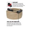 Colors SwivelGrip Garden Hose, 5/8" x 50', Brown Mulch