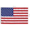 US Flag and Pole Aluminum 19.7'