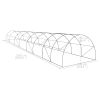 Greenhouse 387.5 ft² 472.4"x118.1"x78.7"