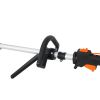 4 in 1 Multi-Functional Trimming Tool, 52CC 2-Cycle Garden Tool System with Gas Pole Saw, Hedge Trimmer, Grass Trimmer, and Brush Cutter EPA Compliant