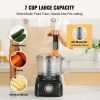 7-Cup 350W Food Processor Vegetable Chopper for Mixing Slicing Kneading