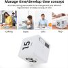 1pc Cube Timer; Gravity Flip Kitchen Timer For Time Management And Countdown Settings 15-20-30-60 Minutes