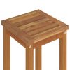 5 Piece Patio Bar Set Solid Wood Acacia