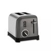 2-Slice Classic Toaster - Black Stainless Steel