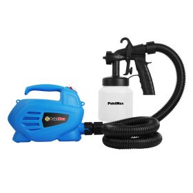 800ML Paint Spray Painter 650W Paint Sprayer Machine 800ML/Min Output HVLP Oil Primer Water Sprayer (Color: Black)