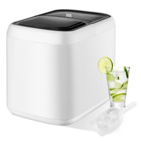 Home Portable Self-Clean Countertop Ice Maker (Color: ET1315)