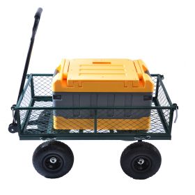 Wagon Cart Garden cart trucks make it easier to transport firewood (colour: KM3767)