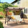 3-Seat Patio Swing Chair