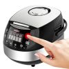 5 Core Asian Rice Cooker • Large Rice Maker • w 15 Preset • Large Touch Screen • Nonstick Inner Pot • 21 Cups Capacity - RC 0502