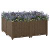 Raised Bed 31.5"x31.5"x15" Polypropylene