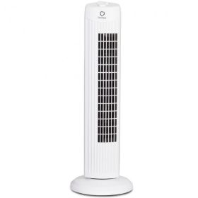 Fantask 35W 28 Inch Quiet Bladeless Oscillating Tower Fan (Color: 24)