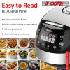 5 Core Asian Rice Cooker • Large Rice Maker • w 15 Preset • Large Touch Screen • Nonstick Inner Pot • 21 Cups Capacity - RC 0502