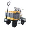 Wagon Cart Garden cart trucks make it easier to transport firewood