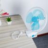 Clip On Fan 2 Speeds Quiet Clamp Fan Adjustable Tilt Auto Shaking Fan Wall Mount Personal Fan